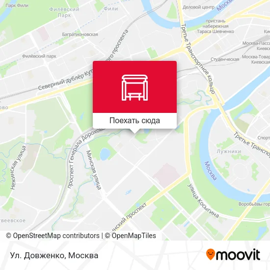 Карта Ул. Довженко