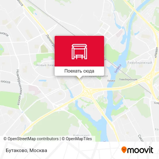 Карта Бутаково