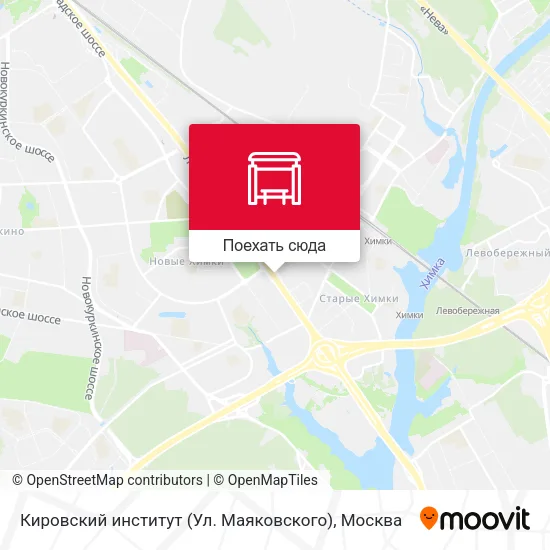 Карта Кировский институт (Ул. Маяковского)