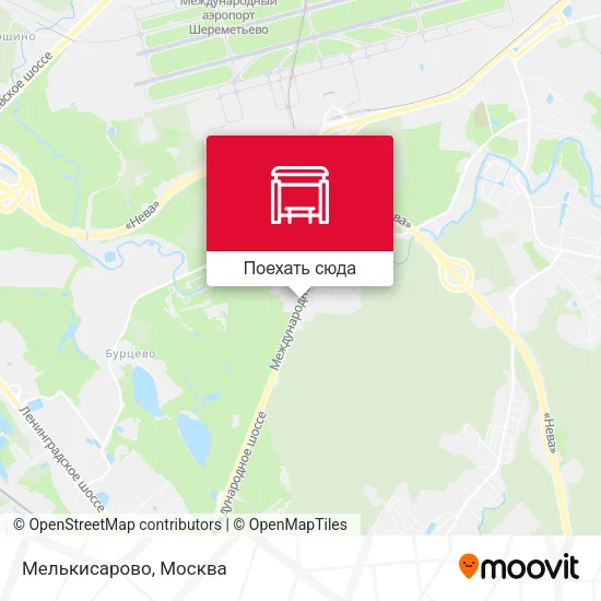 Карта Мелькисарово