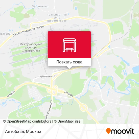 Карта Автобаза