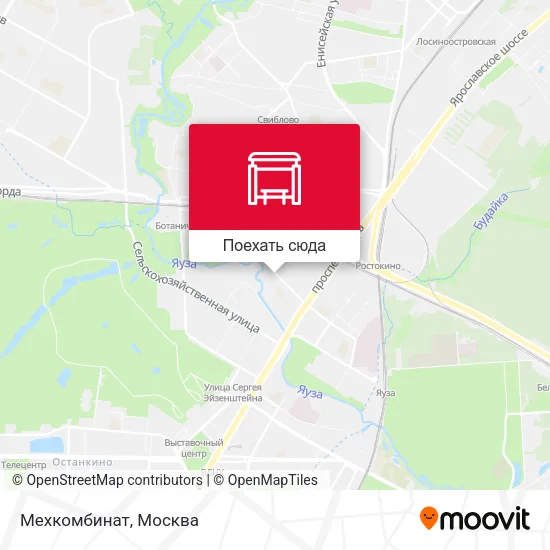 Карта Мехкомбинат