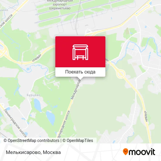 Карта Мелькисарово