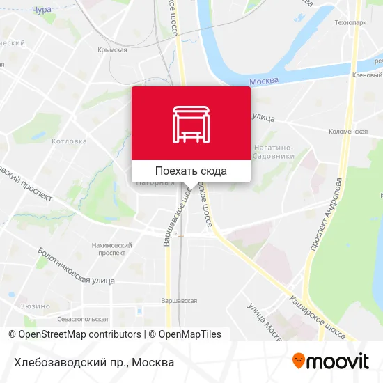 Карта Хлебозаводский пр.