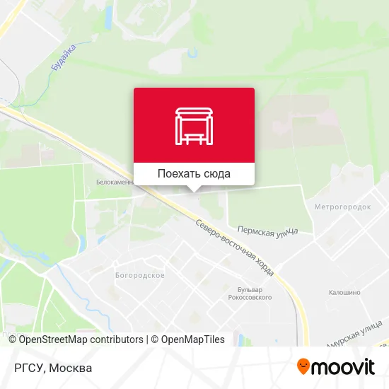 Карта РГСУ