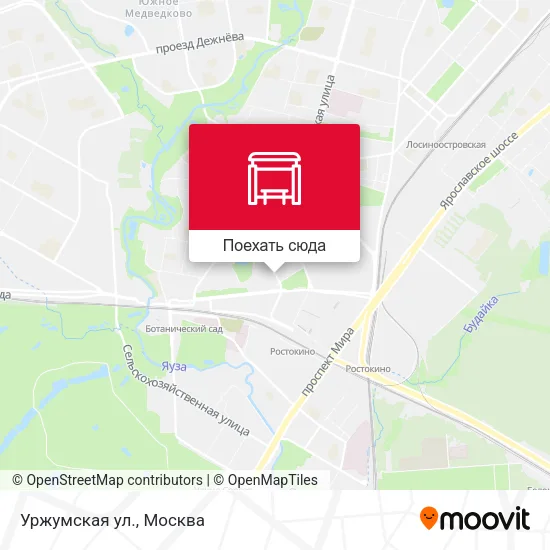 Карта Уржумская ул.