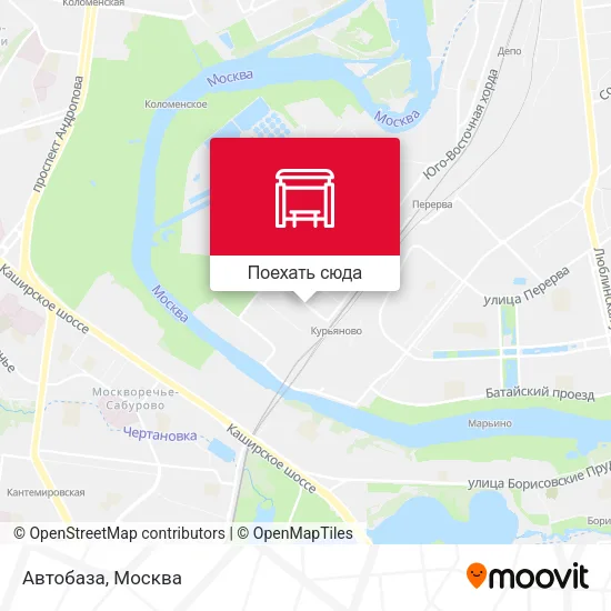 Карта Автобаза