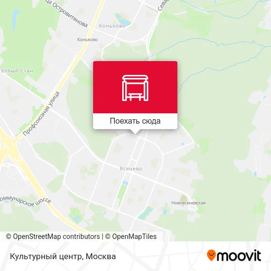 Карта Культурный центр
