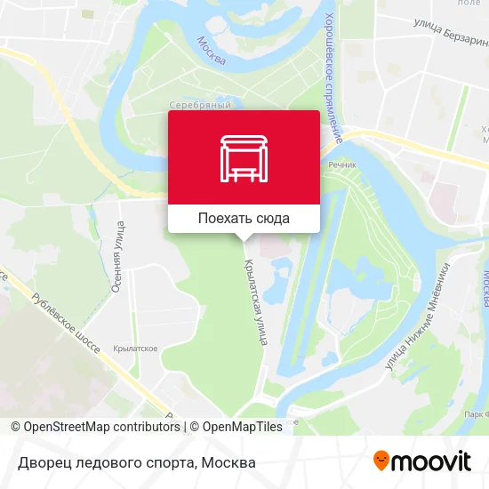 Карта Дворец ледового спорта