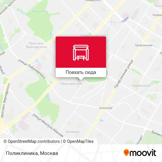 Карта Поликлиника
