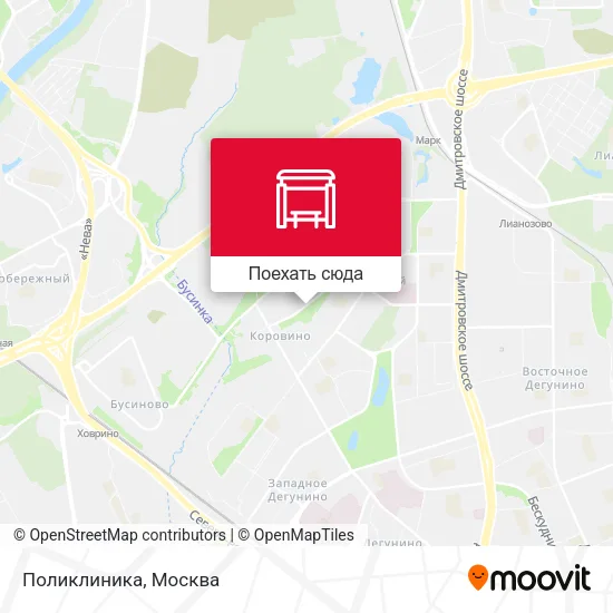 Карта Поликлиника