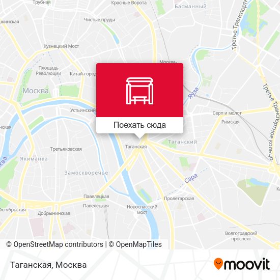Карта Таганская