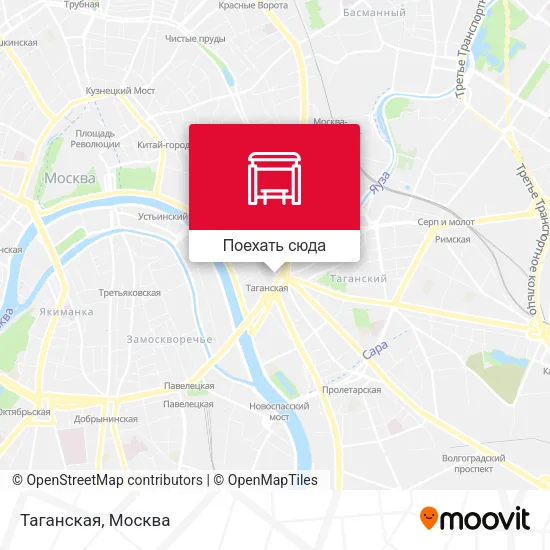 Карта Таганская