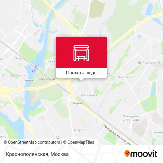 Карта Краснополянская