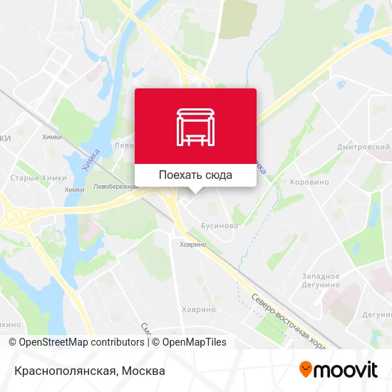 Карта Краснополянская