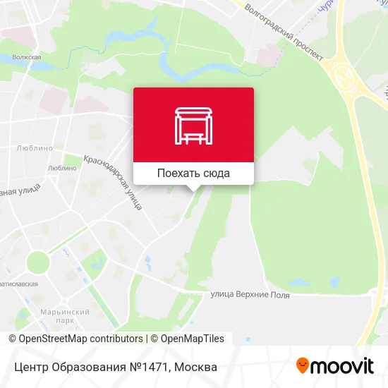 Карта Центр Образования №1471