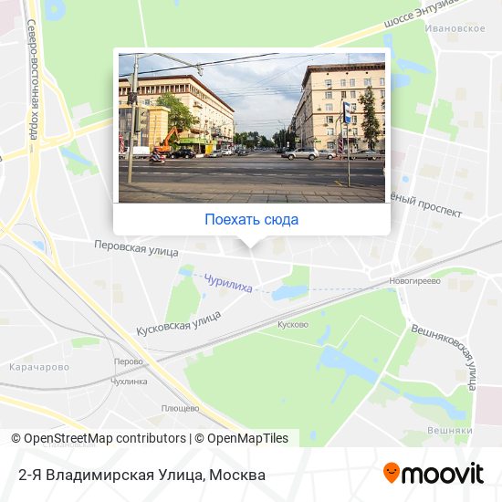 Карта 2-Я Владимирская Улица