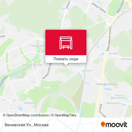 Карта Веневская Ул.
