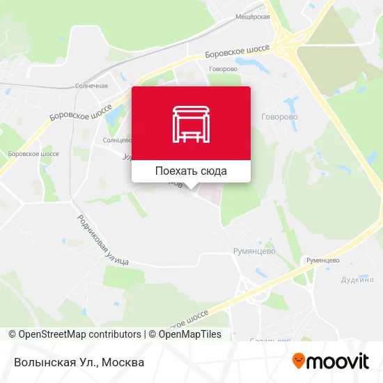 Карта Волынская Ул.