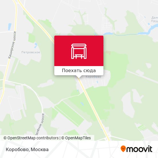 Карта Коробово