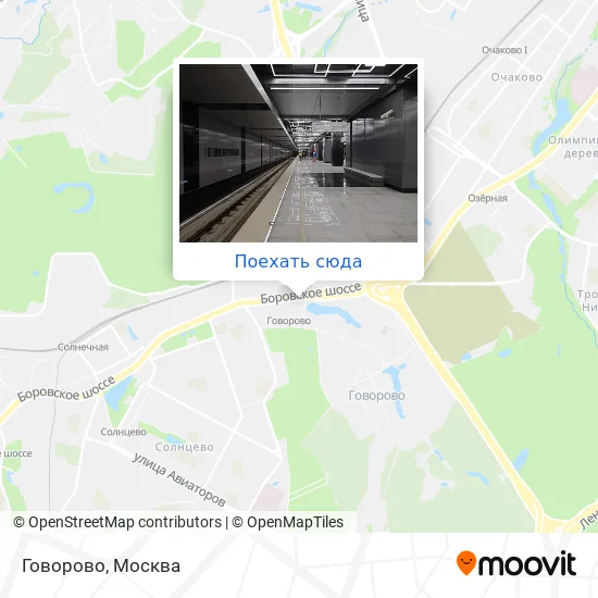 Карта Говорово
