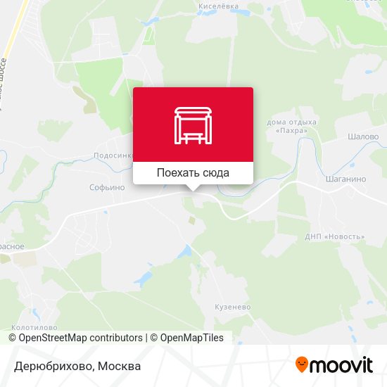 Карта Дерюбрихово
