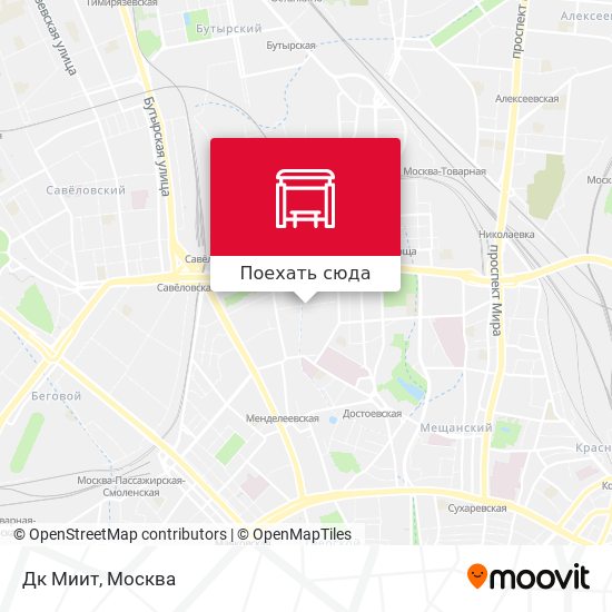 Карта Дк Миит