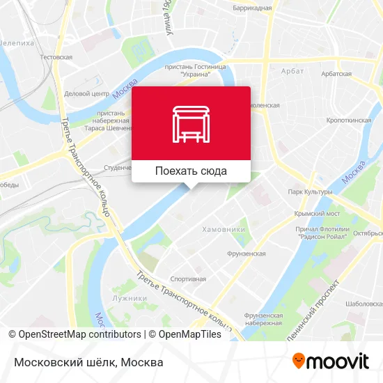 Карта Московский шёлк