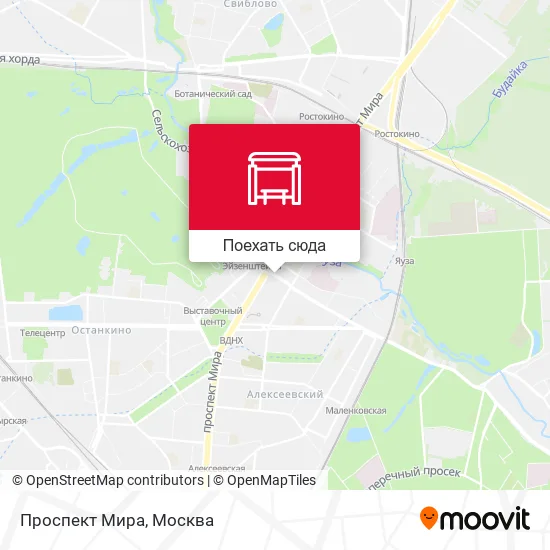 Карта Проспект Мира