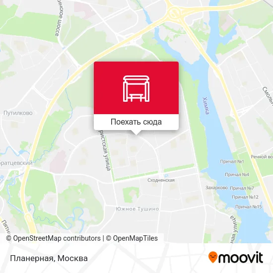 Карта Планерная