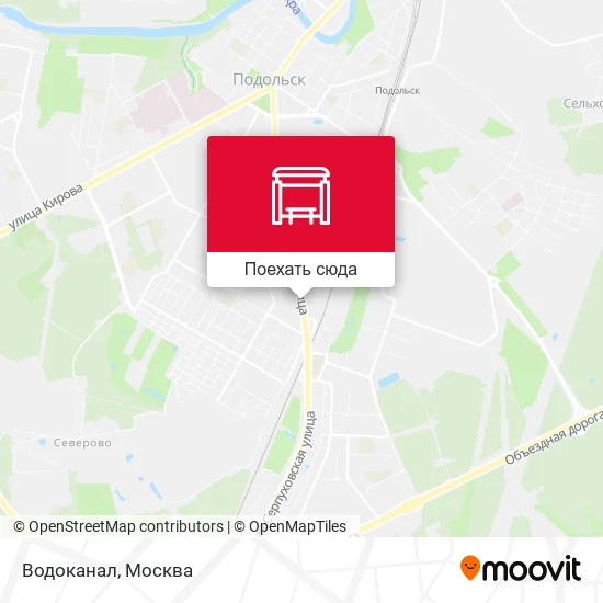 Карта Водоканал