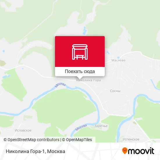 Карта Николина Гора-1