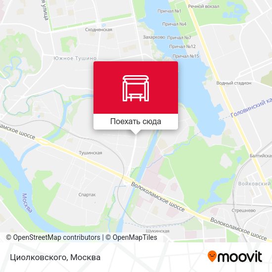 Карта Циолковского