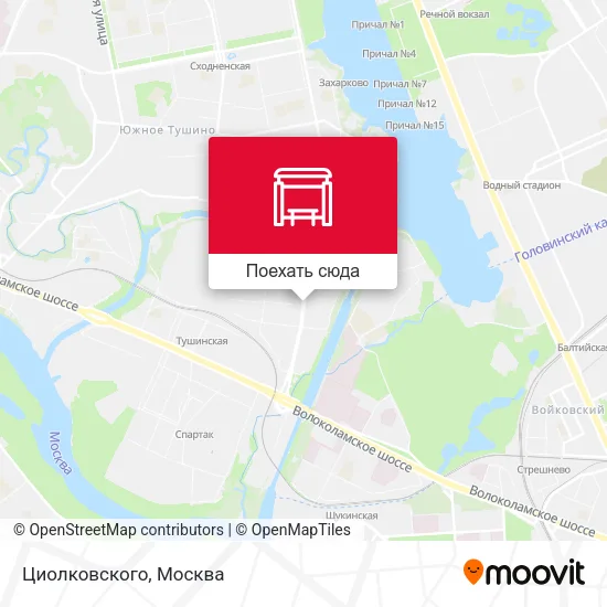 Карта Циолковского
