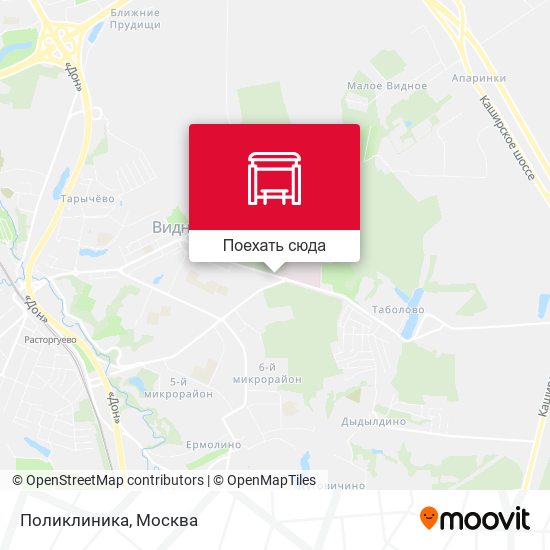 Карта Поликлиника