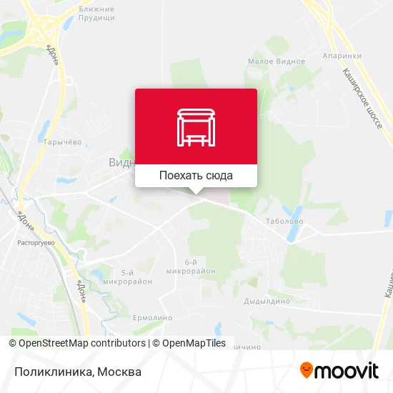 Карта Поликлиника