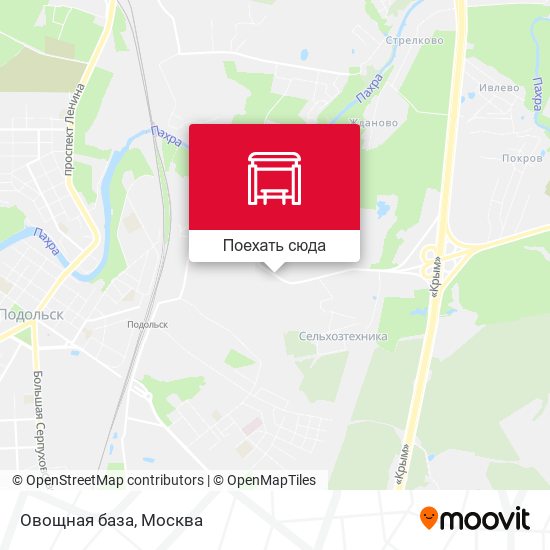 Карта Овощная база