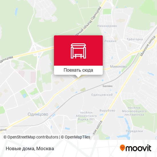 Карта Новые дома