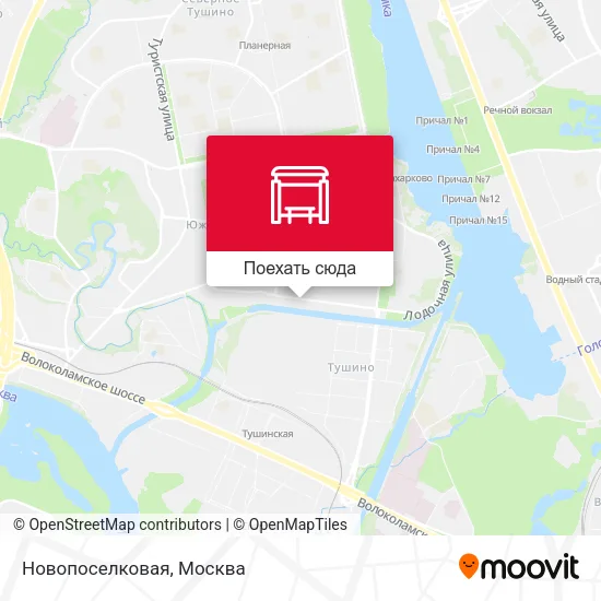 Карта Новопоселковая