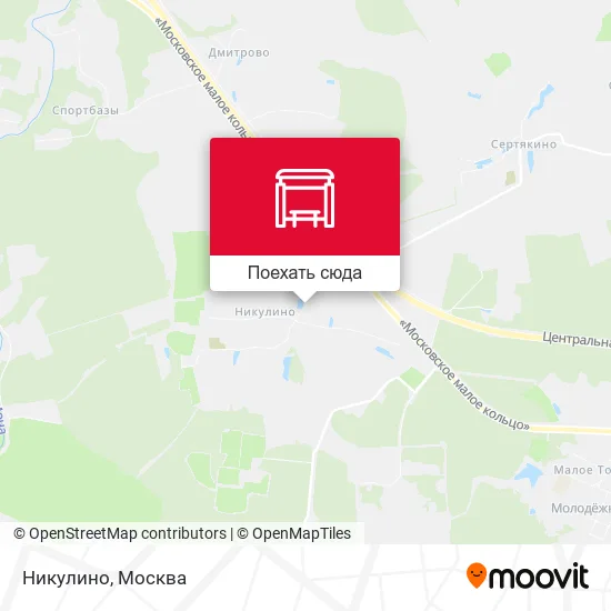 Карта Никулино