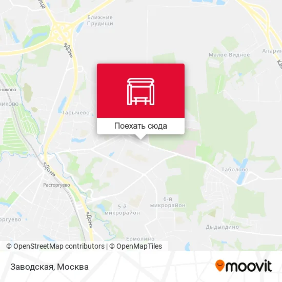 Карта Заводская