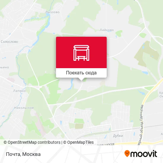 Карта Почта