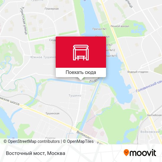 Карта Восточный мост