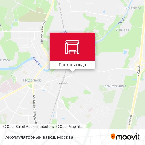 Карта Аккумуляторный завод