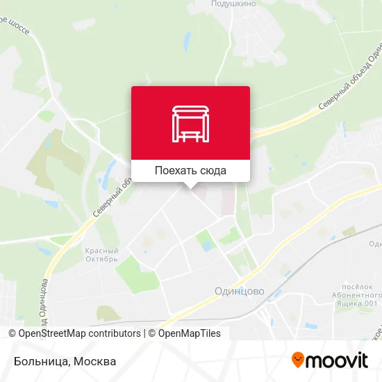 Карта Больница