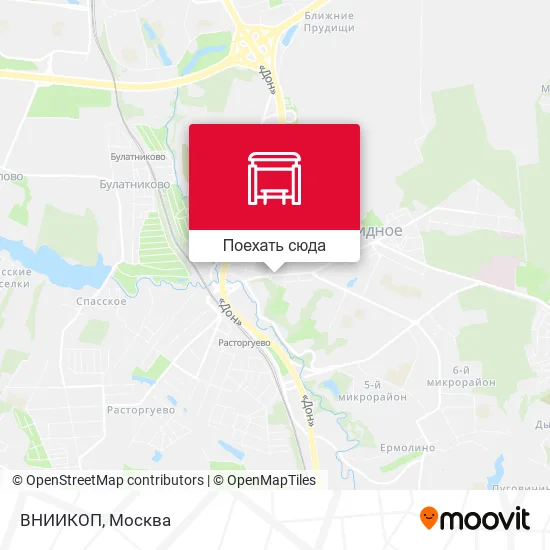 Карта ВНИИКОП