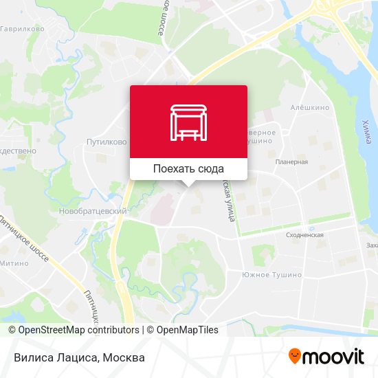Карта Вилиса Лациса