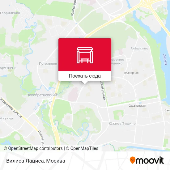 Карта Вилиса Лациса