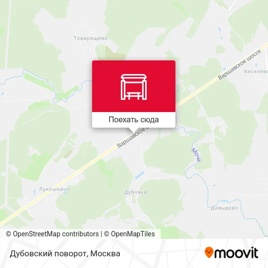 Карта Дубовский поворот