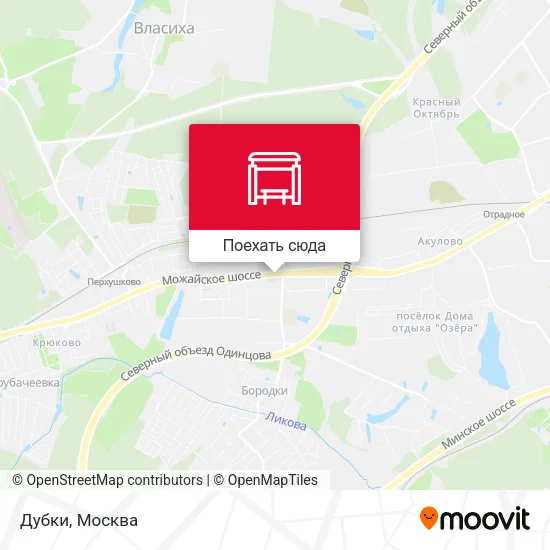 Карта Дубки